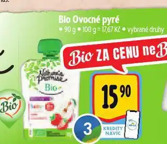 Albert Bio ovocné pyré nabídka