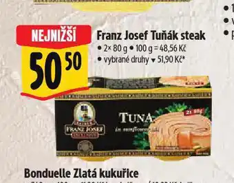 Albert Franz josef tuňák steak nabídka