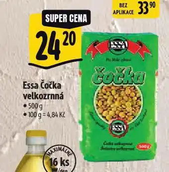 Albert Essa čočka nabídka