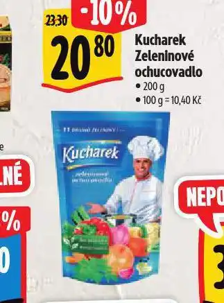 Albert Kucharek zeleninové ochucovadlo nabídka