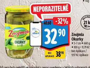 Albert Znojmia okurky nabídka
