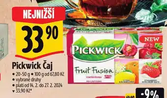 Albert Pickwick čaj nabídka