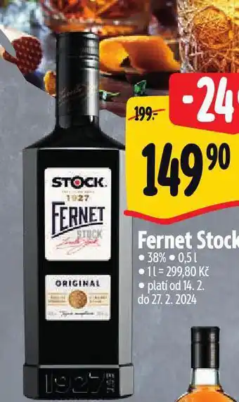 Albert Fernet stock nabídka