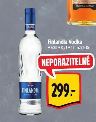 Albert Finlandia vodka nabídka