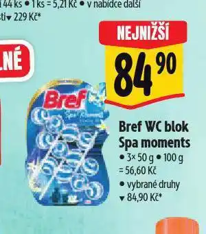 Albert Bref wc blok nabídka