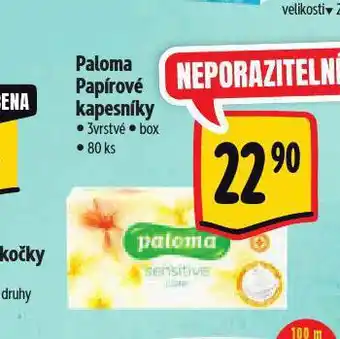 Albert Paloma papírové kapesníky nabídka