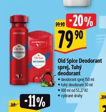 Albert Old spice deodorant nabídka