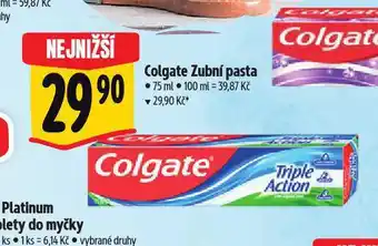 Albert Colgate zubní pasta nabídka