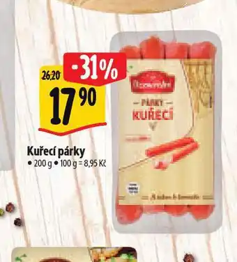 Albert Kuřecí párky nabídka