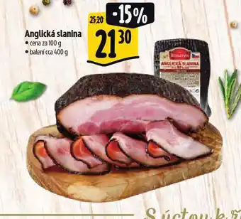 Albert Anglická slanina nabídka