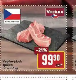 Billa Vepřový bok špička nabídka