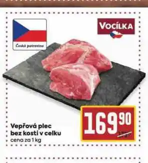 Billa Vepřová plec bez kosti nabídka