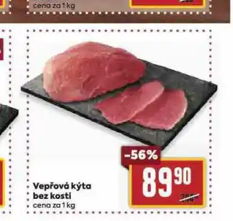 Billa Vepřová kýta bez kosti nabídka