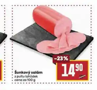 Billa Šunkový salám nabídka