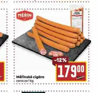 Billa Měřínské cigáro nabídka