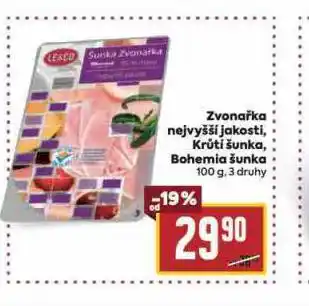 Billa Krůtí šunka nabídka