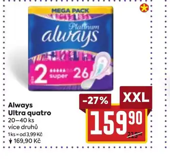 Billa Always Ultra quatro nabídka