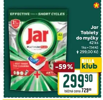 Billa Jar Tablety do myčky nabídka
