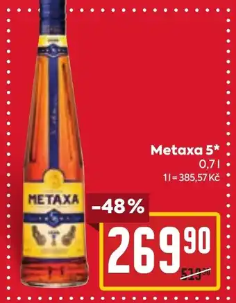 Billa Metaxa 5 0.7L nabídka