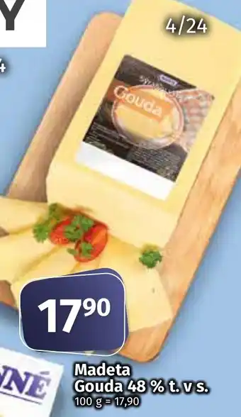 COOP TIP Madeta Gouda 48% t.v s. nabídka