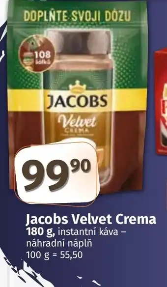Jacobs Velvet Crema 180 g