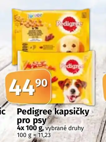 COOP TIP Pedigree kapsičky pro psy nabídka