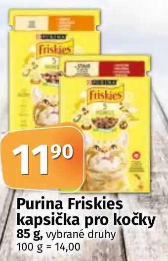 COOP TIP Purina Friskies kapsička pro kočky 85 g nabídka