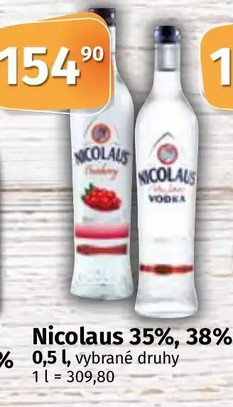COOP TIP Nicolaus 35%, 38% 0.5L nabídka