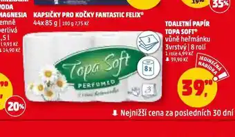 Penny Market Topa soft toaletní papír nabídka