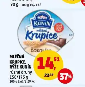 Penny Market Mléčná rýže nabídka