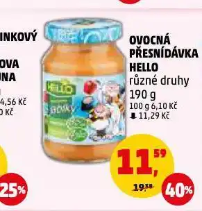 Penny Market Ovocná přesnídávka hello nabídka