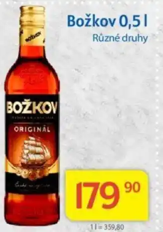 Kubík potraviny Božkov 0,5L nabídka