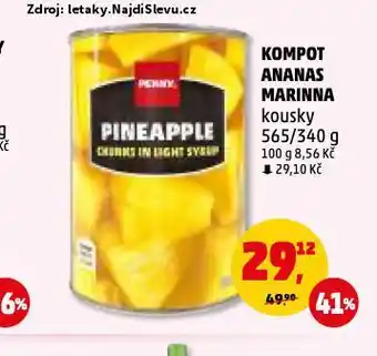 Penny Market Kompot ananas nabídka