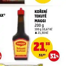 Penny Market Koření tekuté maggi nabídka
