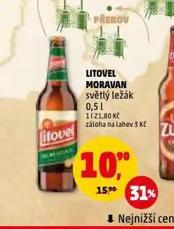 Penny Market Pivo litovel nabídka