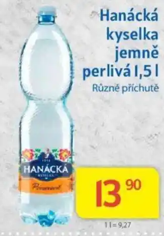 Kubík potraviny Hanácká kyselka jemně perlivá 1,5L nabídka