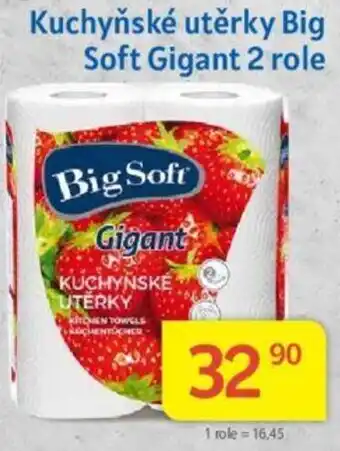 Kubík potraviny Kuchyňské utěrky Big Soft Gigant 2 role nabídka