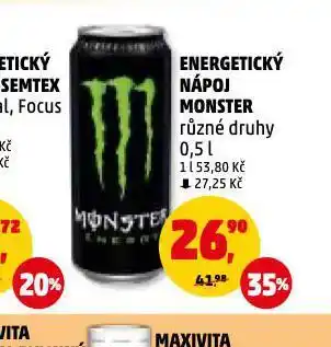 Penny Market Monster energy drink nabídka