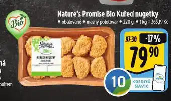Albert Bio kuřecí nugetky nabídka