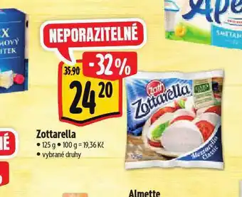Albert Zottarella sýr nabídka