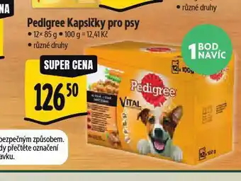 Albert Pedigree kapsičky pro psy nabídka