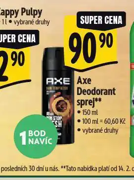 Albert Axe deodorant nabídka