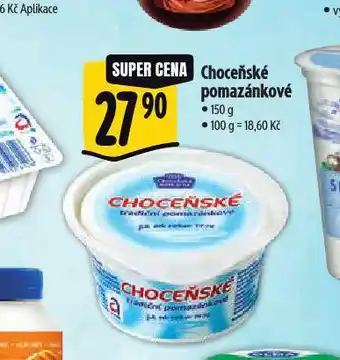 Albert Choceňské tradiční pomazánkové nabídka