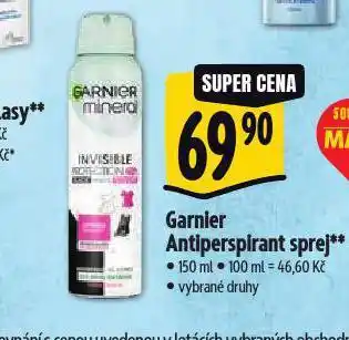 Albert Garnier antiperspirant nabídka
