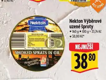 Albert Nekton výběrové uzené šproty nabídka