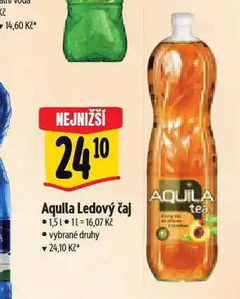 Albert Aquila ledový čaj nabídka
