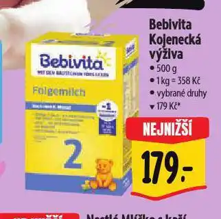Albert Bebivita kojenecká výživa nabídka
