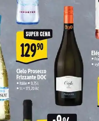Albert Cielo prosecco frizzante nabídka