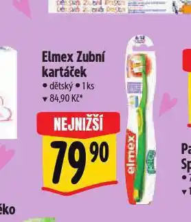 Albert Elmex zubní kartáček nabídka