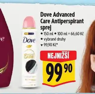 Albert Dove antiperspirant nabídka